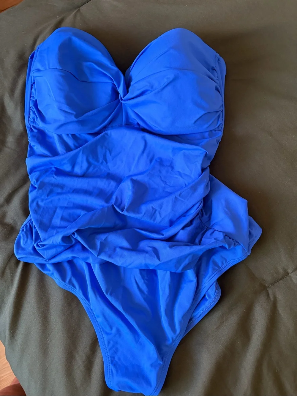 Classic Royal Blue One-Piece Swimsuit